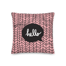 Hello Square Premium Pillow by Design Express