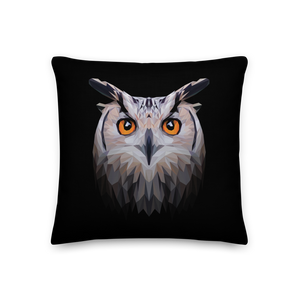 Owl Art Square Premium Pillow by Design Express