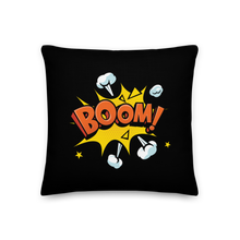 Boom Pop Art Square Premium Pillow by Design Express