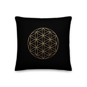 The Flower of Life Premium Pillow by Design Express