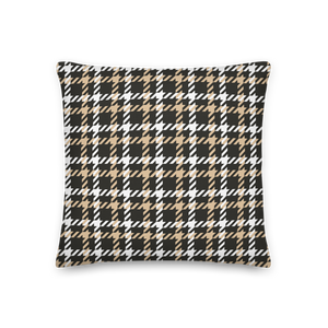 Houndstooth Small Pattern Premium Pillow by Design Express