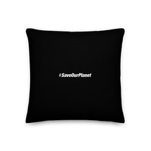 Save Our Planet, Made in Earth Premium Square Pillow by Design Express