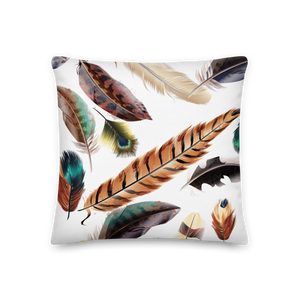 Feathers Pattern Premium Pillow by Design Express