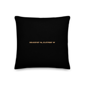 Durdle Door Premium Square Pillow by Design Express