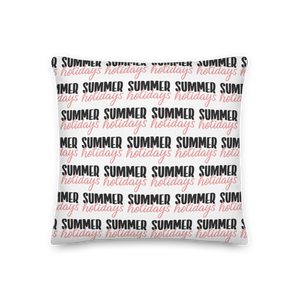 Summer Holidays Premium Pillow by Design Express