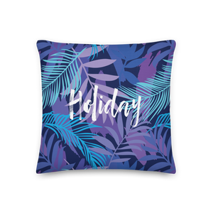 18″×18″ Floral Holiday Square Premium Pillow by Design Express