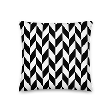 18″×18″ Chevron Flip Pattern Premium Pillow by Design Express