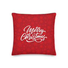 18″×18″ Merry Christmas Premium Pillow by Design Express