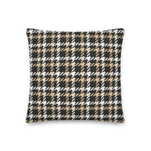 18″×18″ Houndstooth Small Pattern Premium Pillow by Design Express