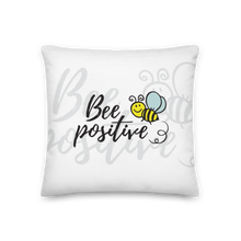 18″×18″ Bee Positive Premium Pillow by Design Express