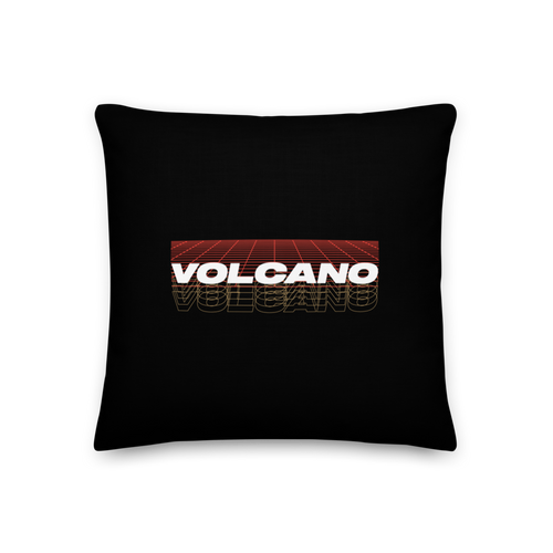 18″×18″ Volcano Square Premium Pillow by Design Express