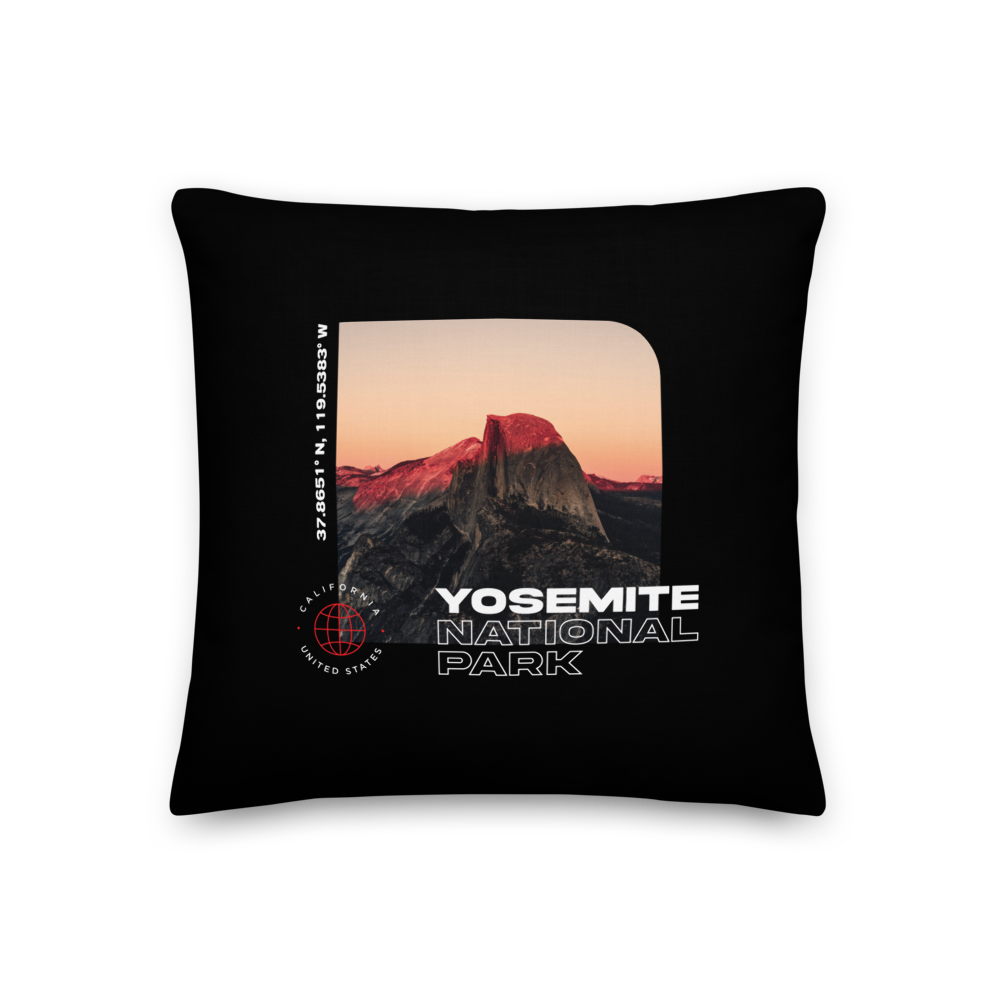 18″×18″ Yosemite National Park Premium Pillow by Design Express