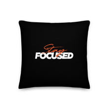 18″×18″ Stay Focused (Motivation) Premium Pillow by Design Express