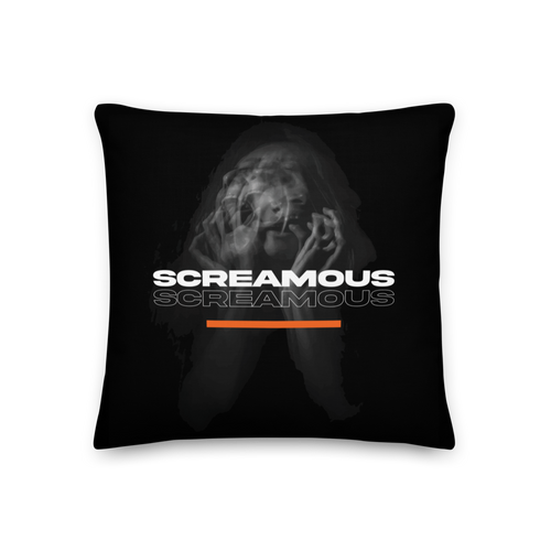 18″×18″ Screamous Premium Pillow by Design Express