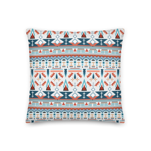 18″×18″ Traditional Pattern 03 Premium Pillow by Design Express