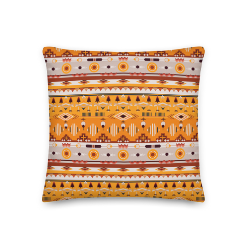 18″×18″ Traditional Pattern 04 Premium Pillow by Design Express