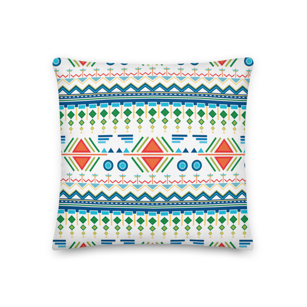 18″×18″ Traditional Pattern 06 Premium Pillow by Design Express