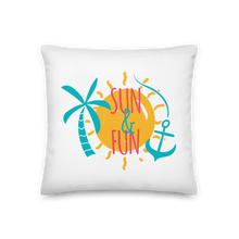 18″×18″ Sun & Fun Premium Pillow by Design Express