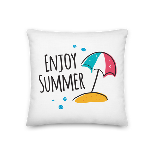 18″×18″ Enjoy Summer Premium Pillow by Design Express