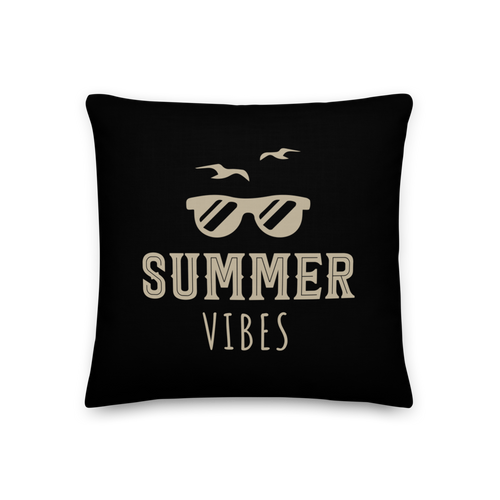 18″×18″ Summer Vibes Premium Pillow by Design Express