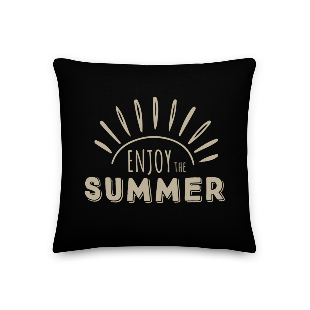 18″×18″ Enjoy the Summer Premium Pillow by Design Express