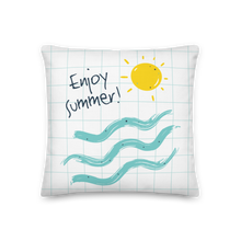 18″×18″ Enjoy Sun Summer Premium Pillow by Design Express