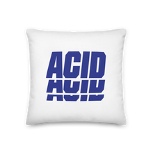 18″×18″ ACID Blue Premium Pillow by Design Express