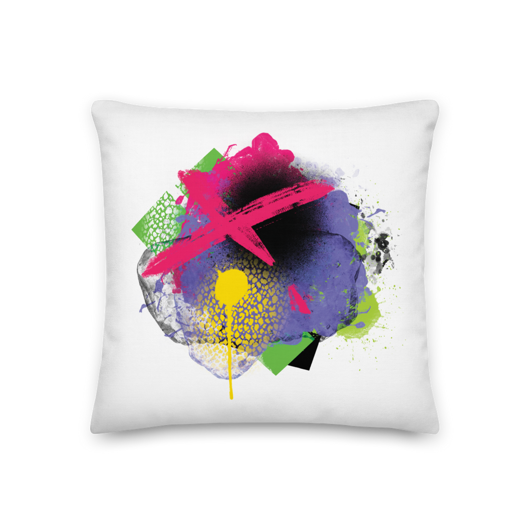 18″×18″ Abstract Series 05 Premium Pillow by Design Express