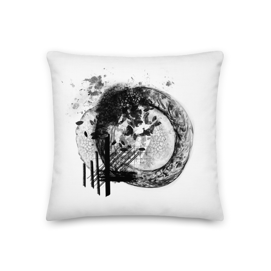 18″×18″ Consider Illustration Series Premium Pillow by Design Express