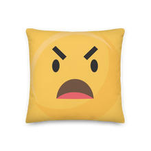 Shock Emoji Premium Pillow