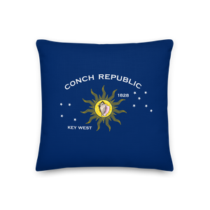 Conch Republic Key West Premium Pillow