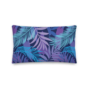 Floral Holiday Rectangle Premium Pillow by Design Express