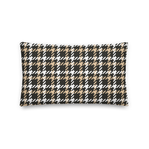 Houndstooth Small Pattern Premium Pillow by Design Express