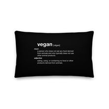 Vegan Dictionary Premium Pillow by Design Express