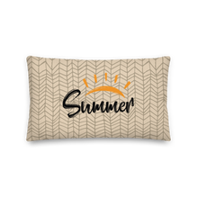 Default Title Summer Rectangle Premium Pillow by Design Express