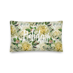 20″×12″ Fresh Floral Premium Pillow by Design Express