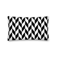 20″×12″ Chevron Flip Pattern Premium Pillow by Design Express