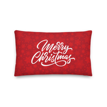 20″×12″ Merry Christmas Premium Pillow by Design Express