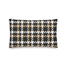 20″×12″ Houndstooth Large Pattern Premium Pillow by Design Express