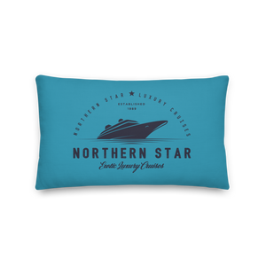 20″×12″ Northern Star Luxury Cruises Premium Pillow by Design Express