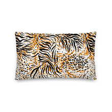 20″×12″ Tiger Seamless Pattern Premium Pillow by Design Express