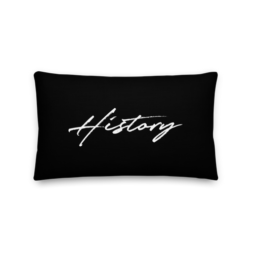 20″×12″ History Premium Pillow by Design Express