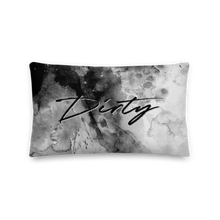 20″×12″ Dirty Abstract Ink Art Premium Pillow by Design Express