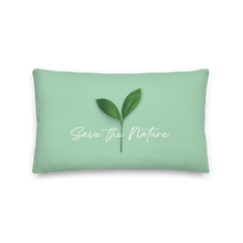 20″×12″ Save the Nature Premium Pillow by Design Express