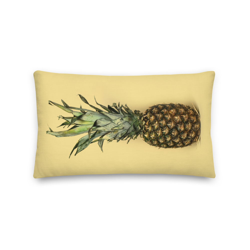 Default Title Pineapple Premium Rectangular Pillow by Design Express