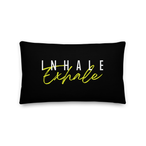 Inhale Exhale Premium Pillow