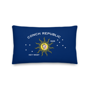 Conch Republic Key West Premium Pillow