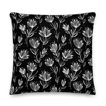 Leaf Line Pattern Square Premium Pillow by Design Express