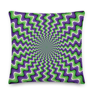 Optical Illusion Premium Pillow by Design Express