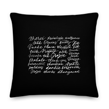 Thank You Various Language Premium Pillow by Design Express